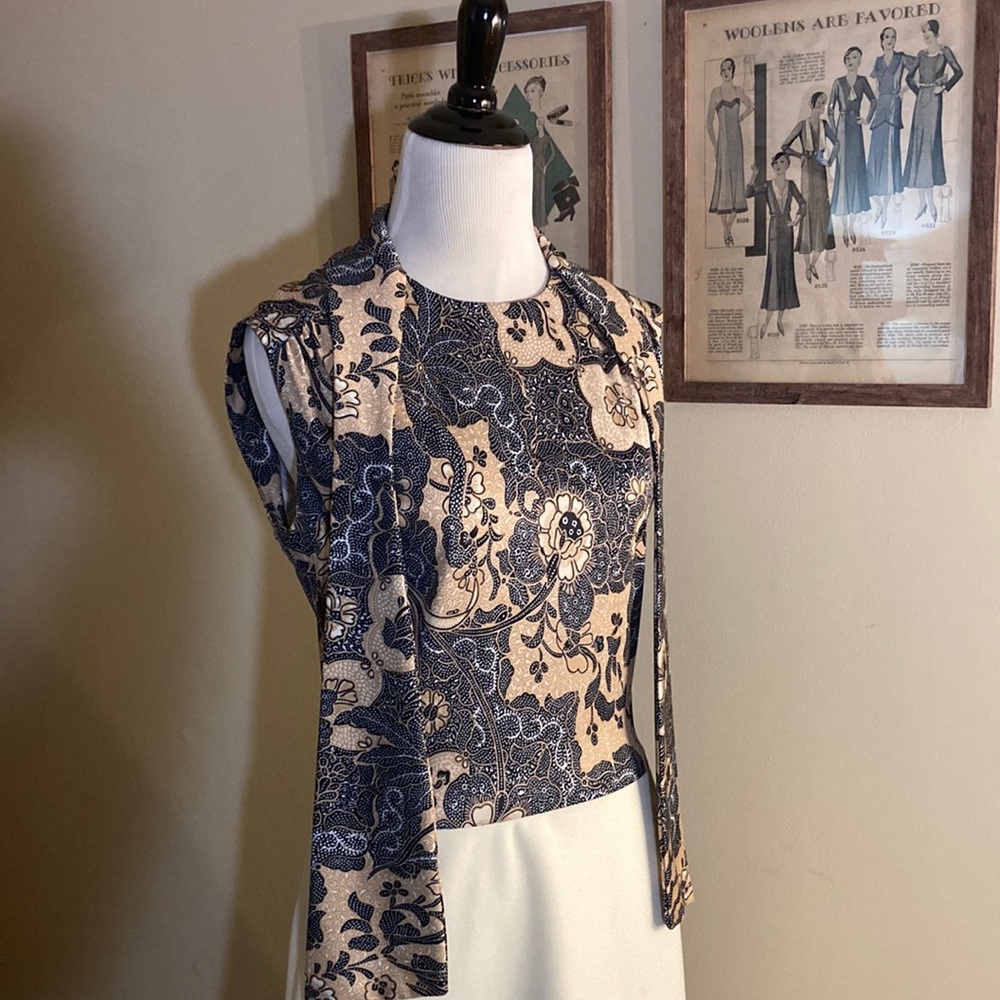 Strait Lane 2 piece Ivory ladies suit dress size vintage 16 - Picture 3 of 10